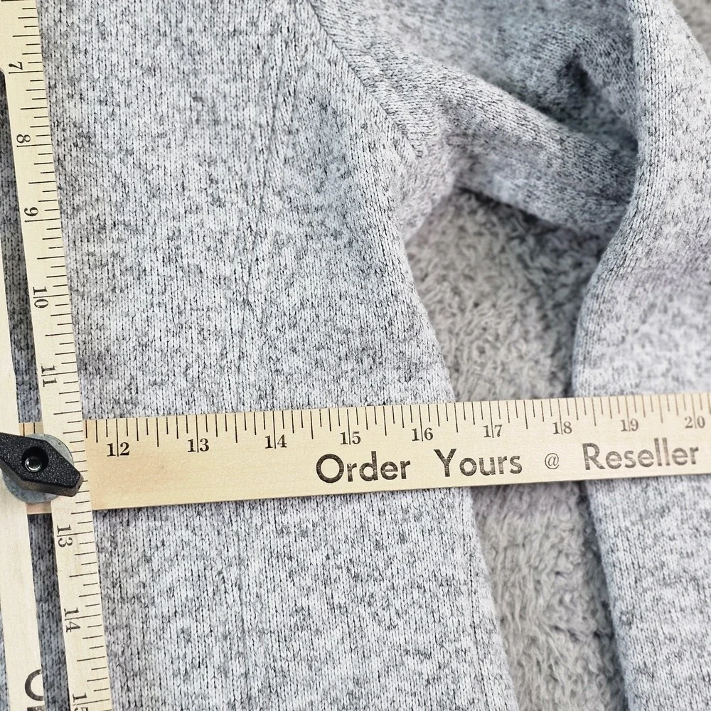 Marmot Jacket Womens Medium Gray Hooded Fleece Full‎ Zip Pockets G97600